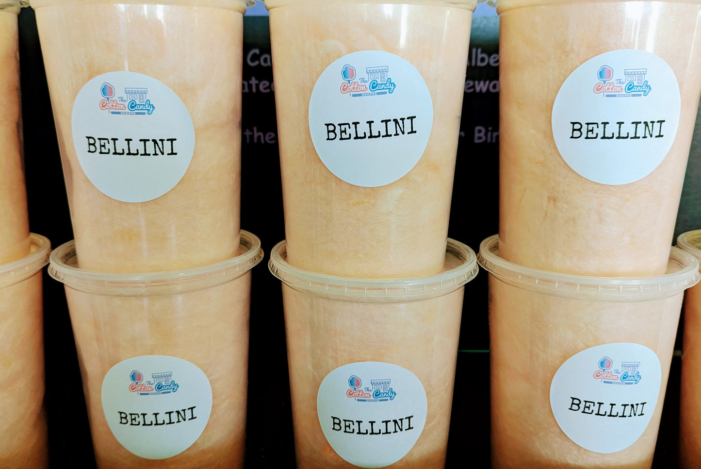 Bellini - Peach & Rum - Cotton Candy
