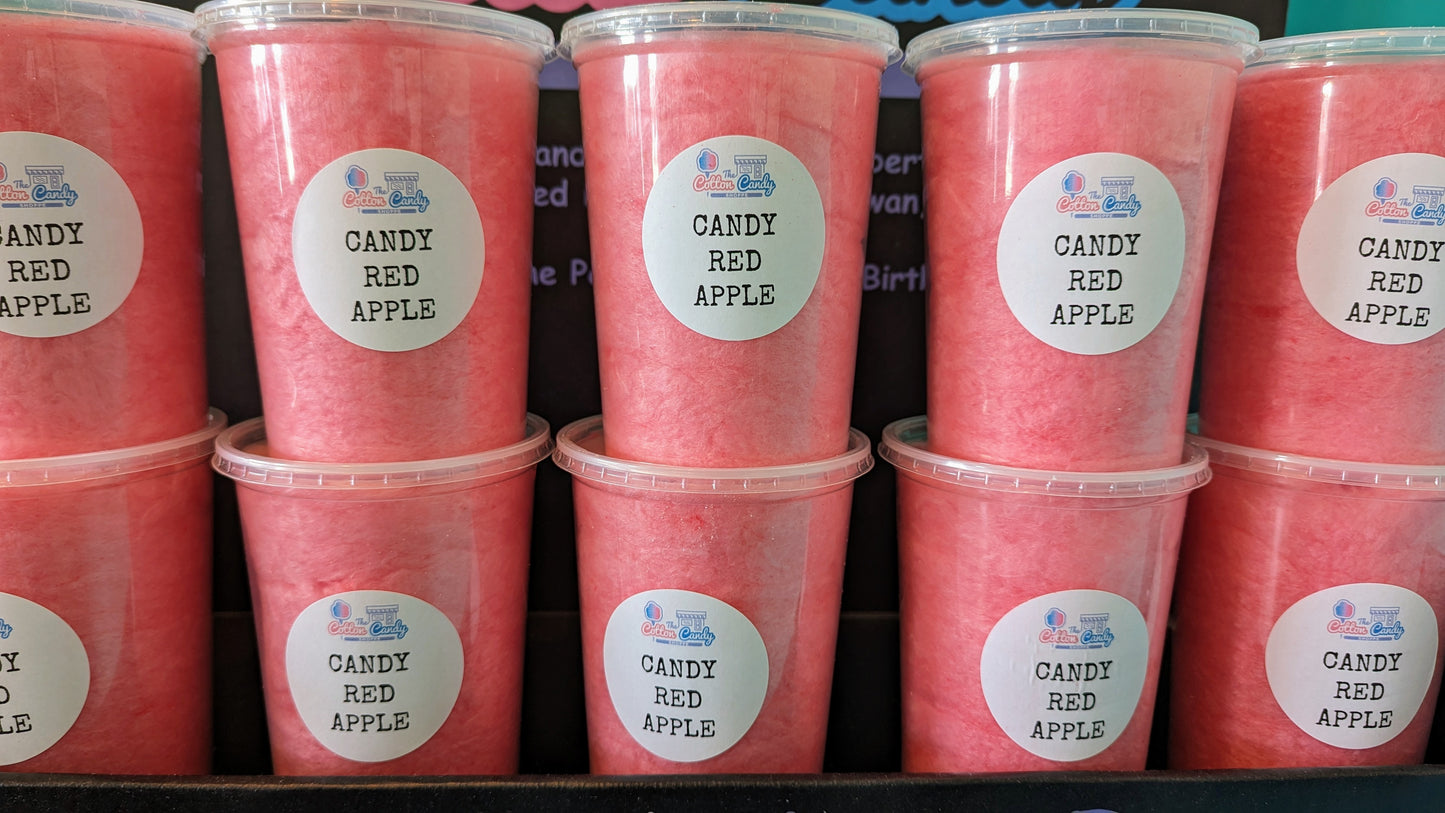Red Candy Apple - Fall Flavour Cotton Candy