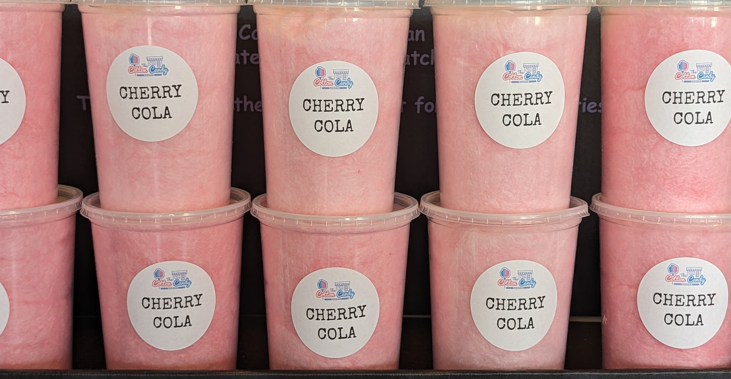 Cherry Cola Cotton Candy