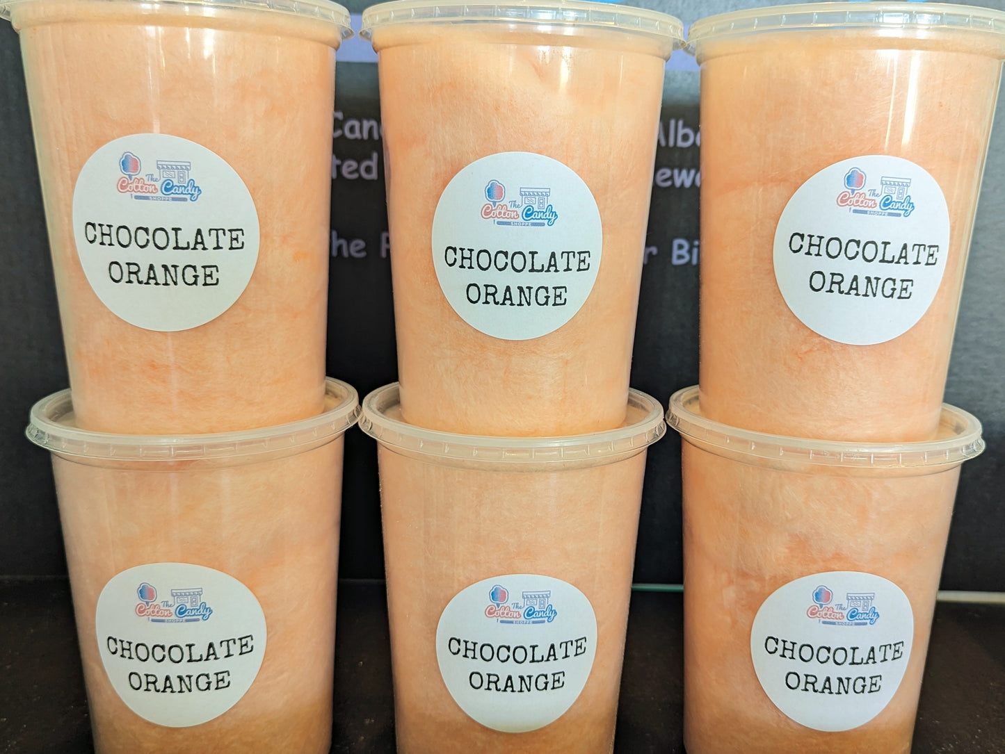 Chocolate Orange Cotton Candy