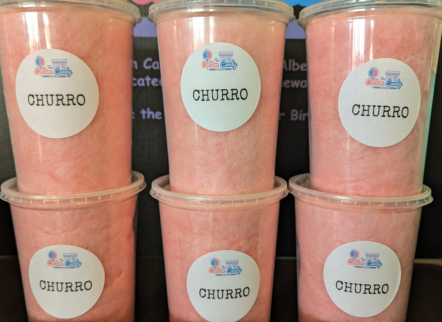 Churro Cotton Candy