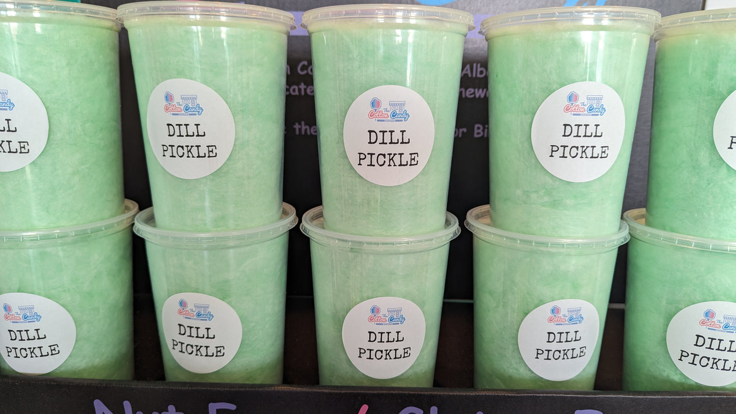 Dill Pickle Cotton Candy