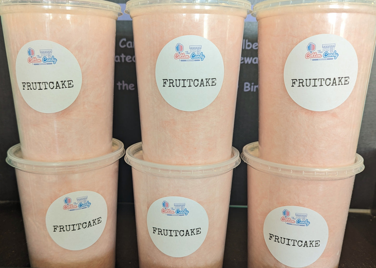 Fruitcake Cotton Candy