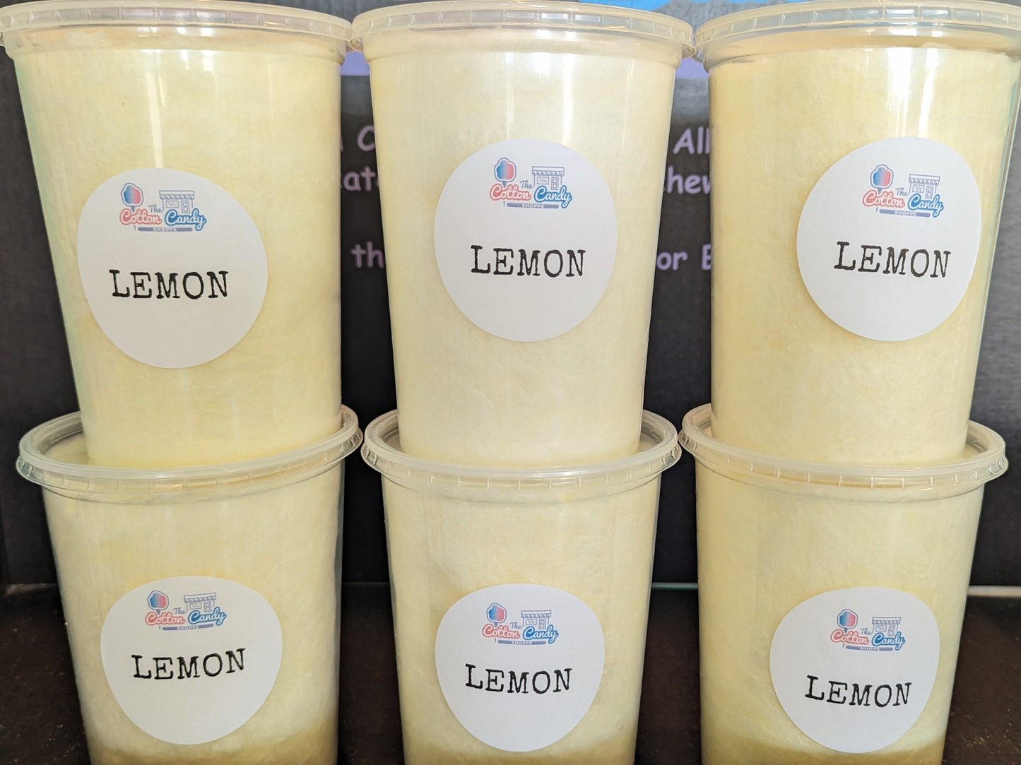 Lemon Cotton Candy