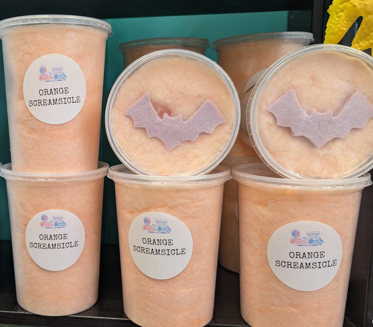 ** Orange Screamsicle ( Creamsicle ) Halloween Fall Flavour Cotton Candy