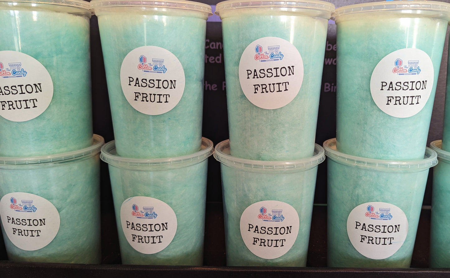 Teal Passion Fruit Cotton Candy