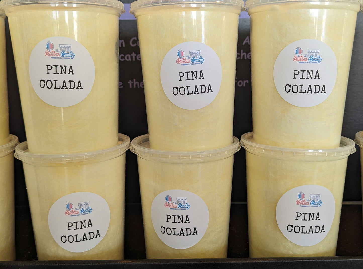 Pina Colada Cotton Candy