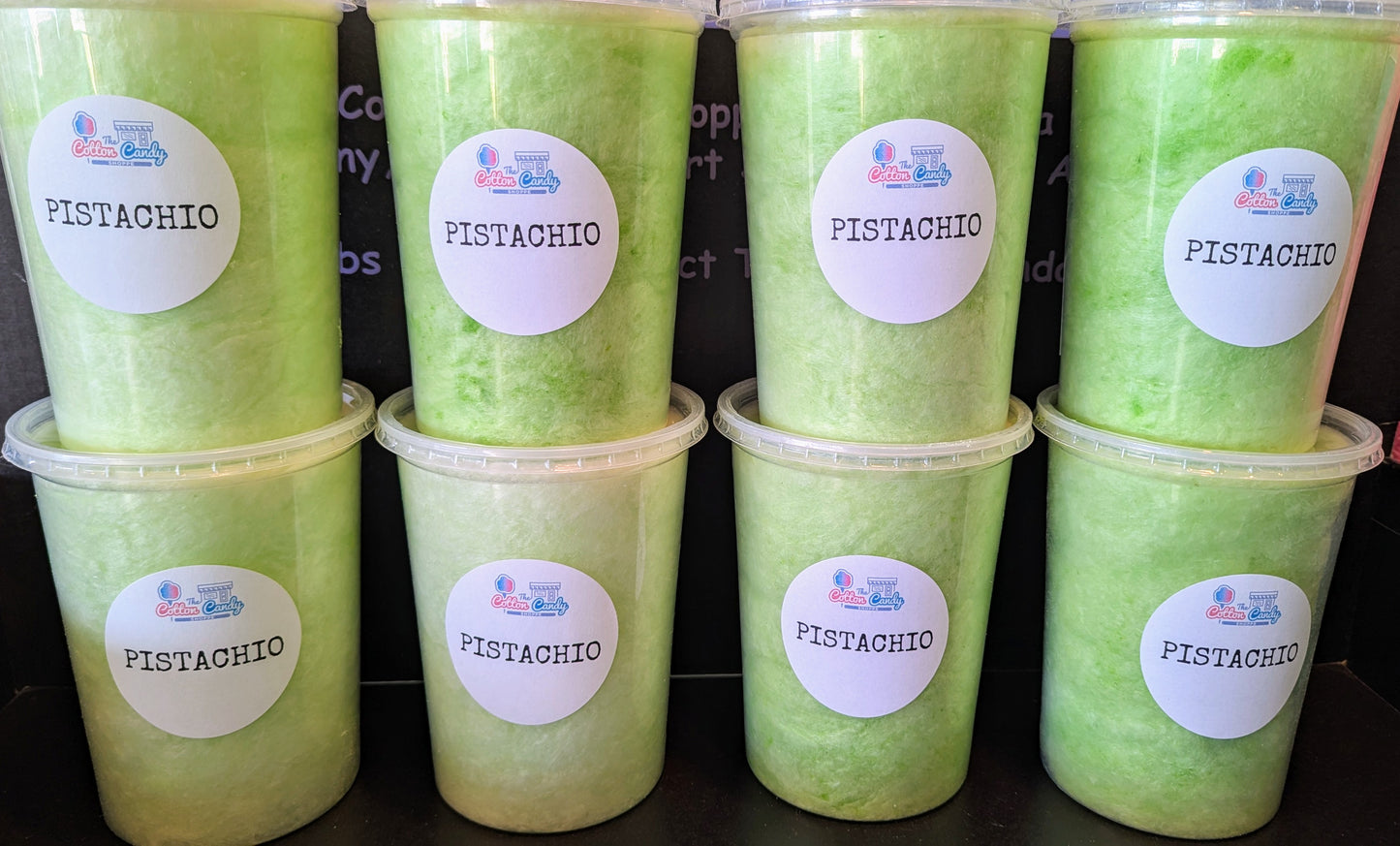 ** Pistachio Cotton Candy