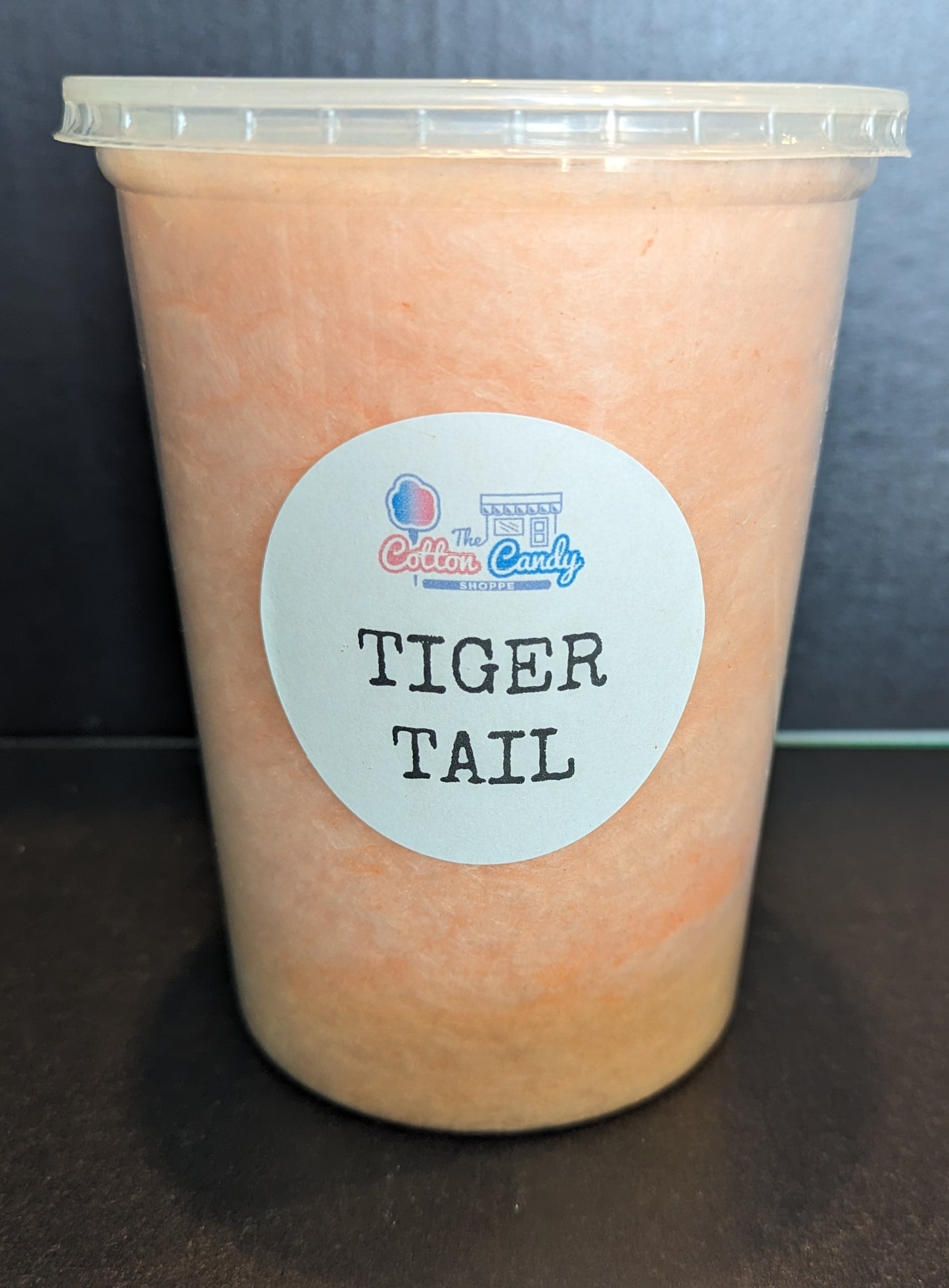 Tiger Tail - Black Licorice & Orange - Cotton Candy