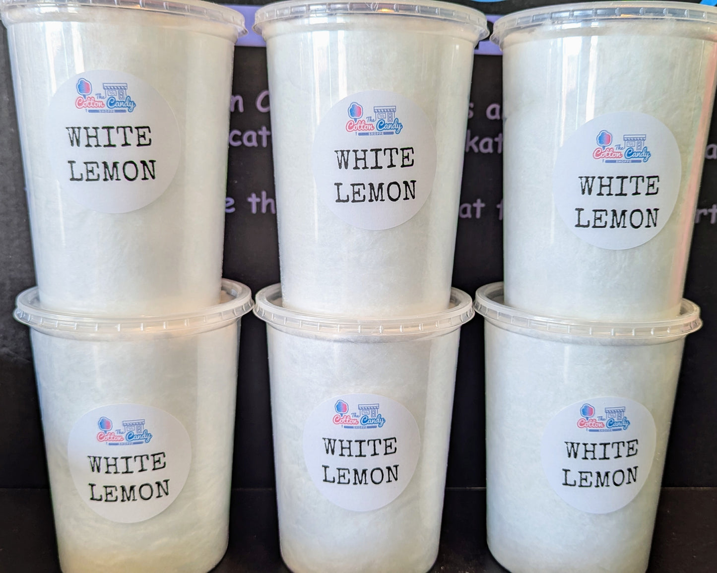 White Lemon Cotton Candy