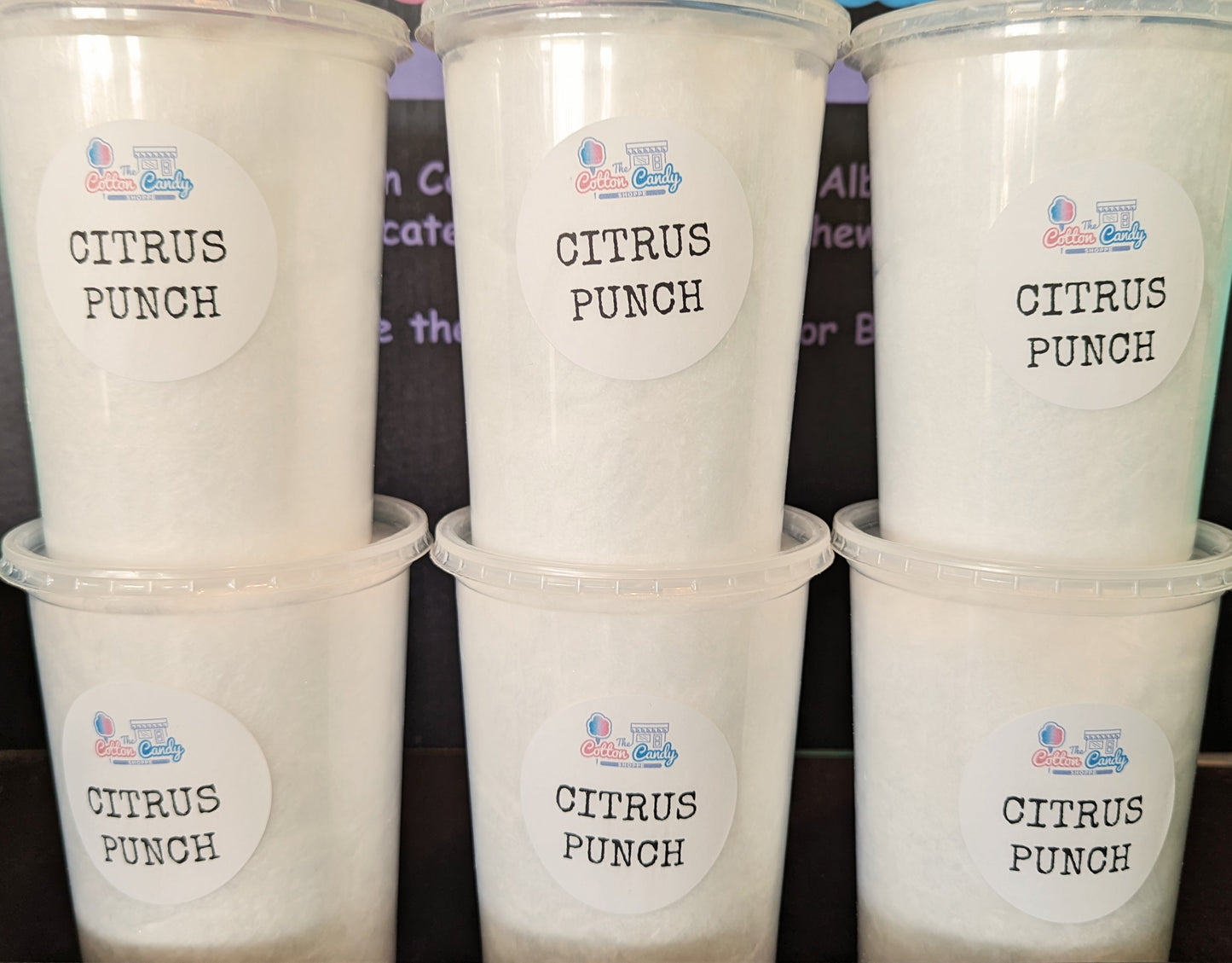 Citrus Punch Cotton Candy