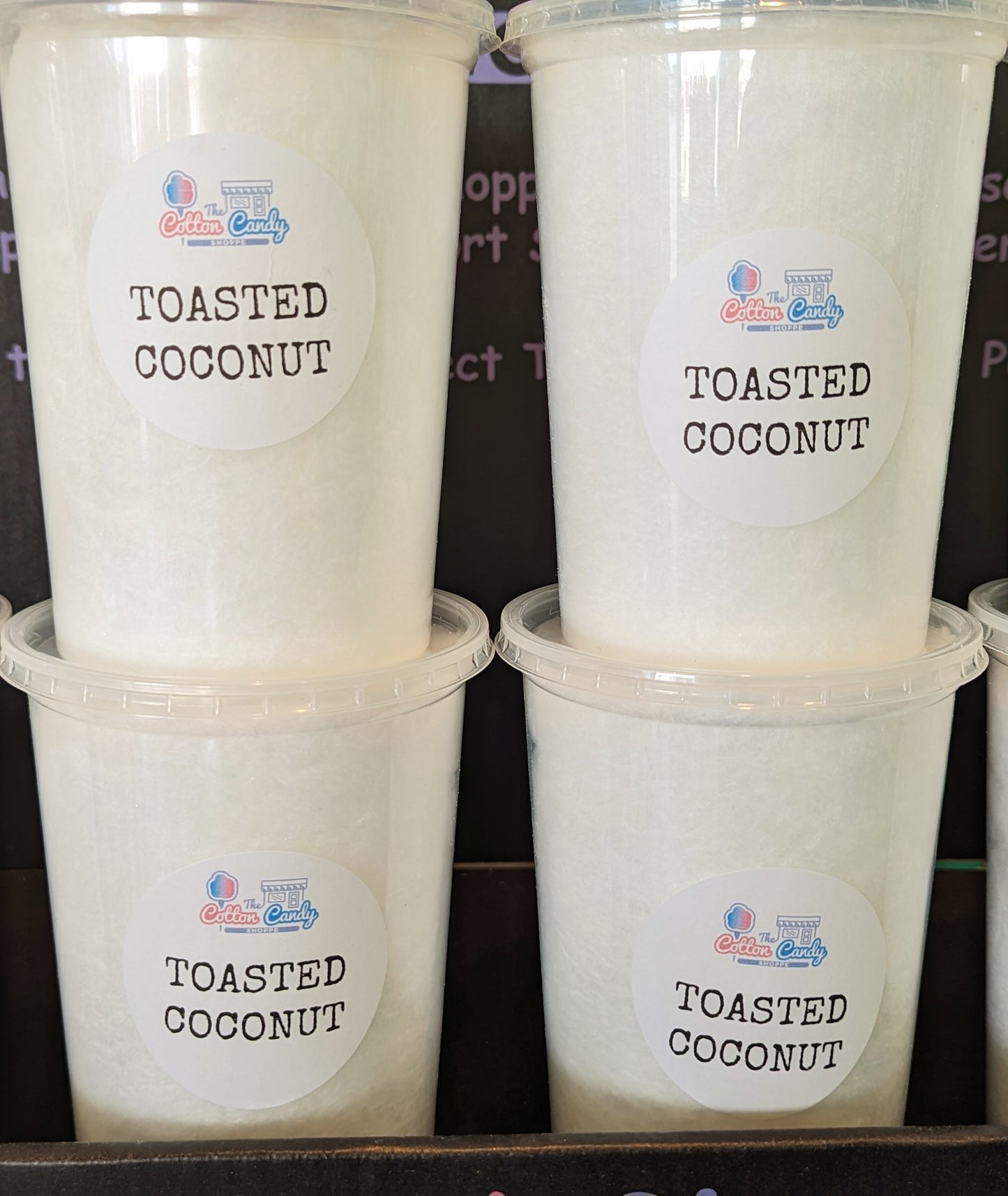 Toasted Coconut Cotton Candy