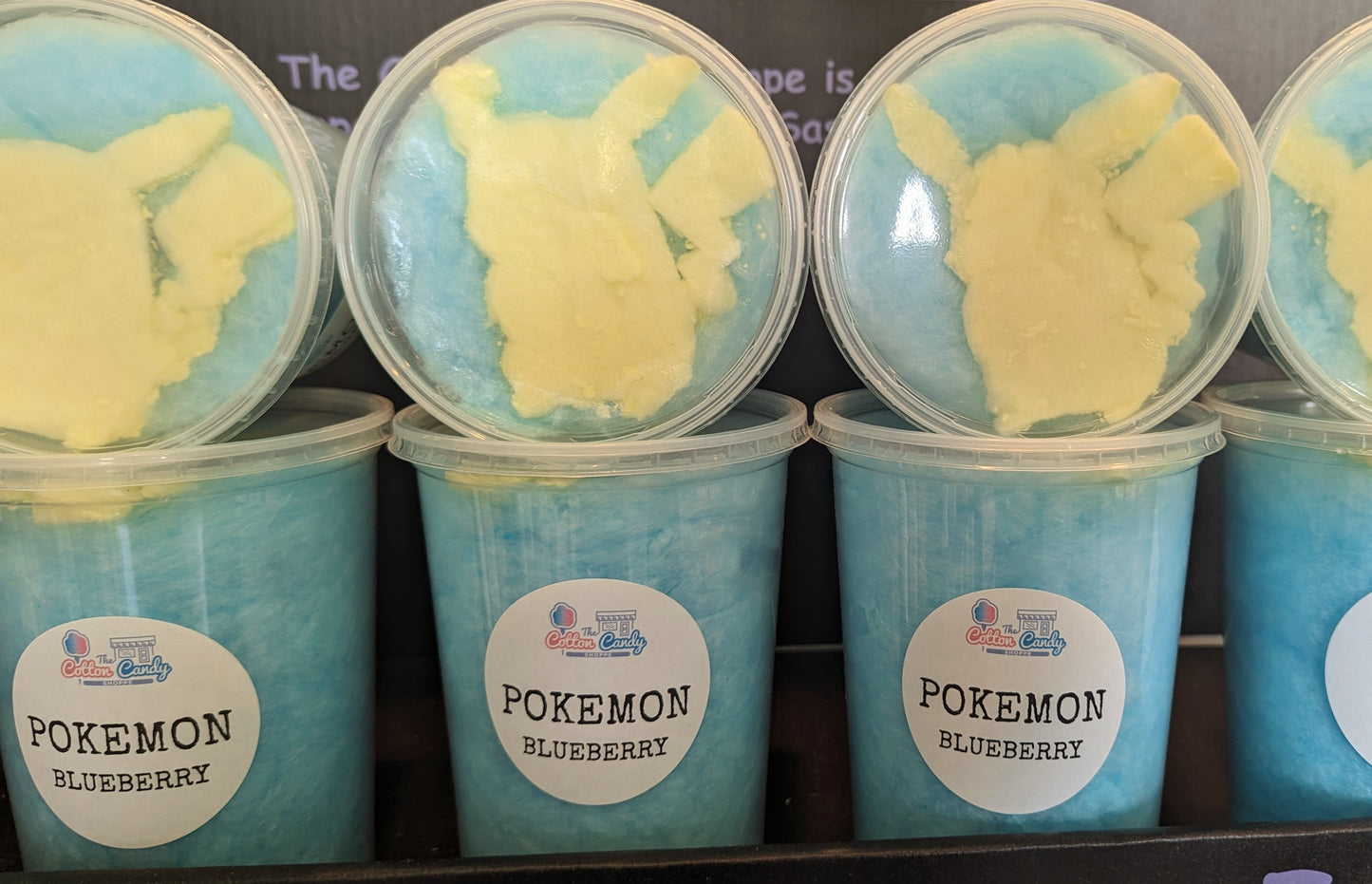 Cut Out - Pokemon - Blueberry Cotton Candy with Banana Pokemon Cut Out