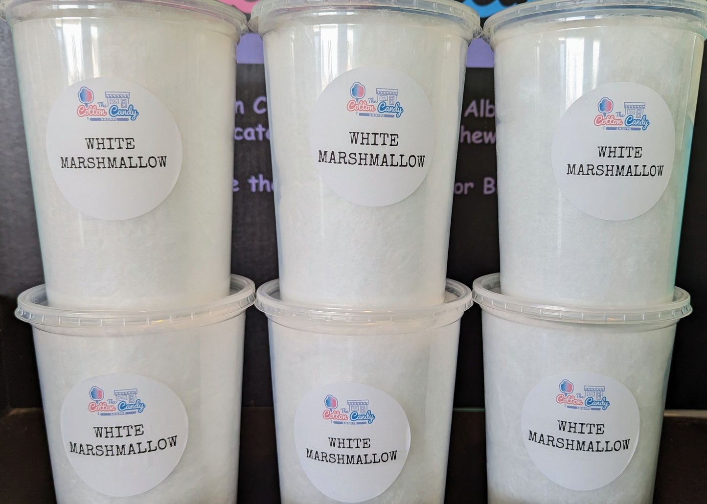 Marshmallow - White Cotton Candy