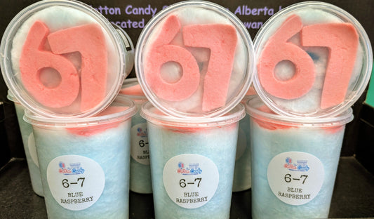* 6-7 - Blue Raspberry